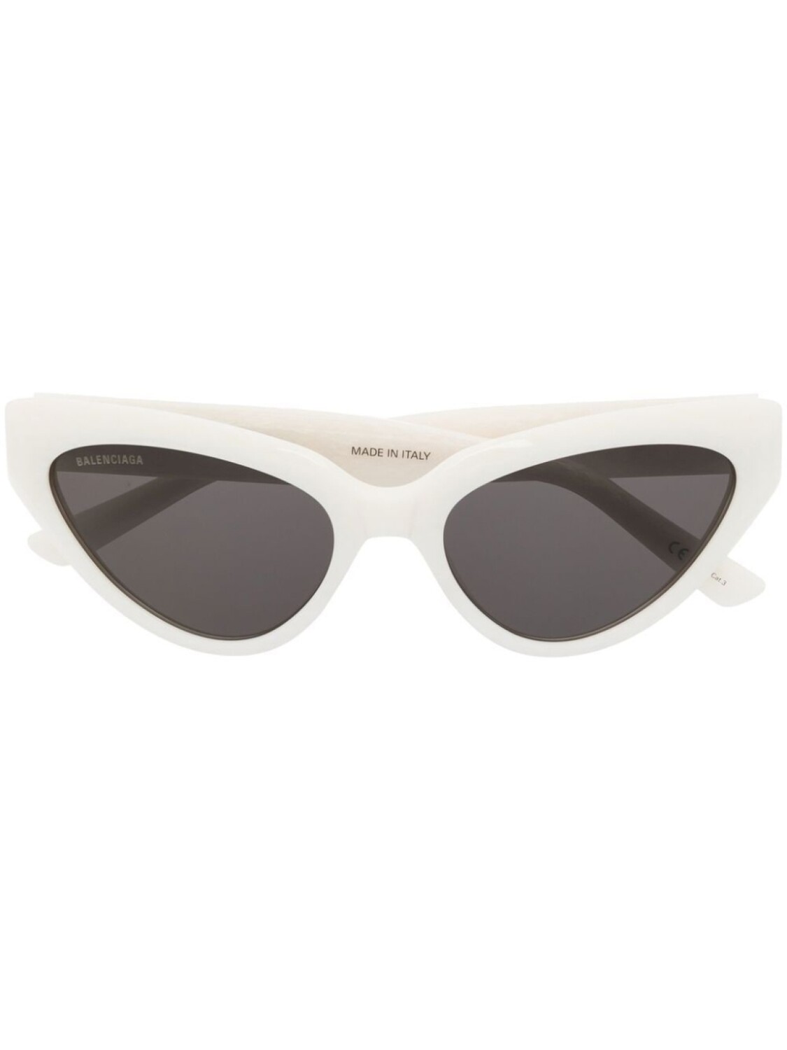 

Balenciaga Eyewear солнцезащитные очки в оправе 'кошачий глаз', белый