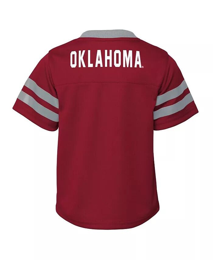 Комплект из двух предметов: майка и штаны Crimson Oklahoma Sooners для мальчиков и девочек Red Zone Outerstuff — фото 3