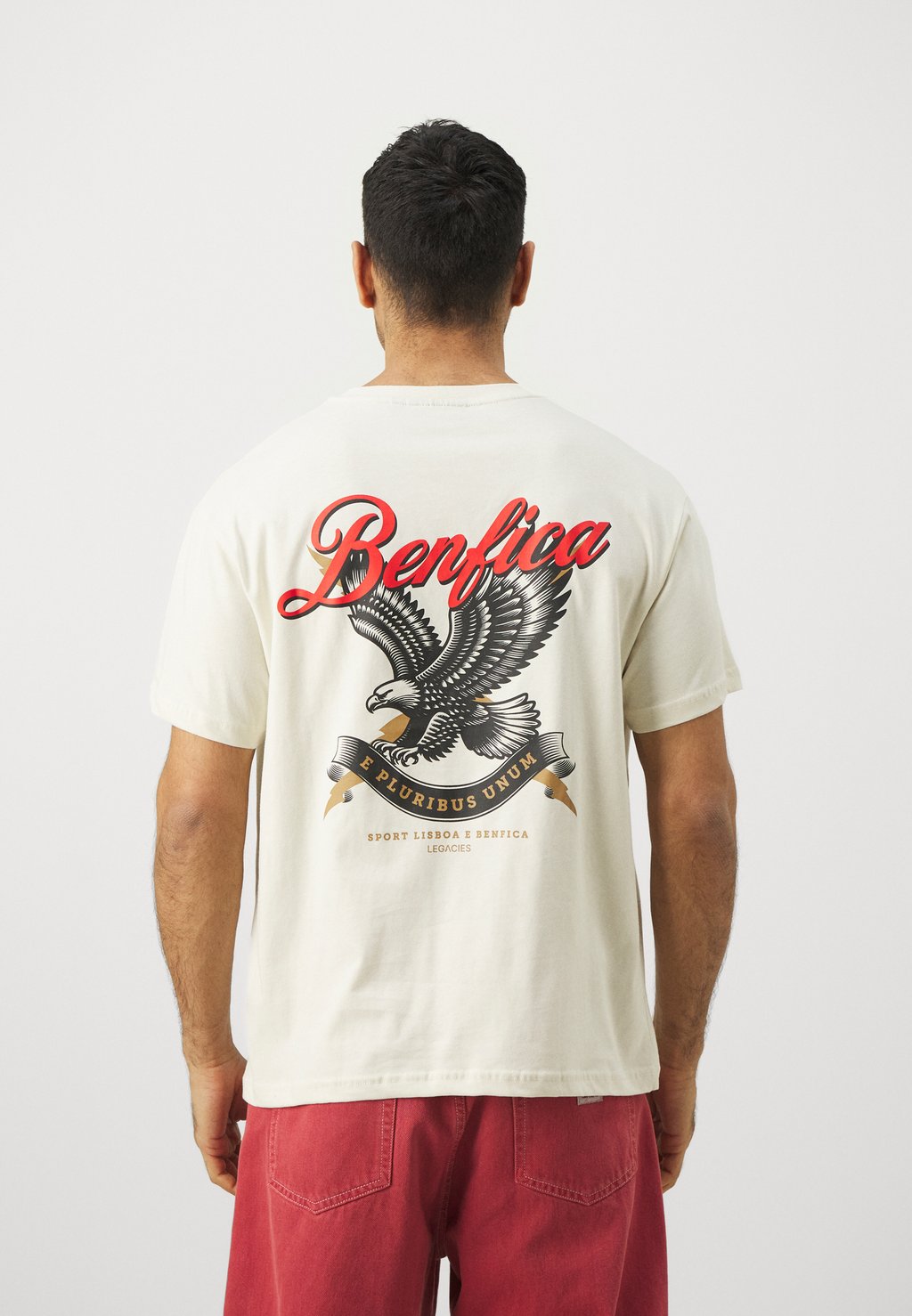 

Футболка с принтом BENFICA ROCK TEE Legacies, молочный