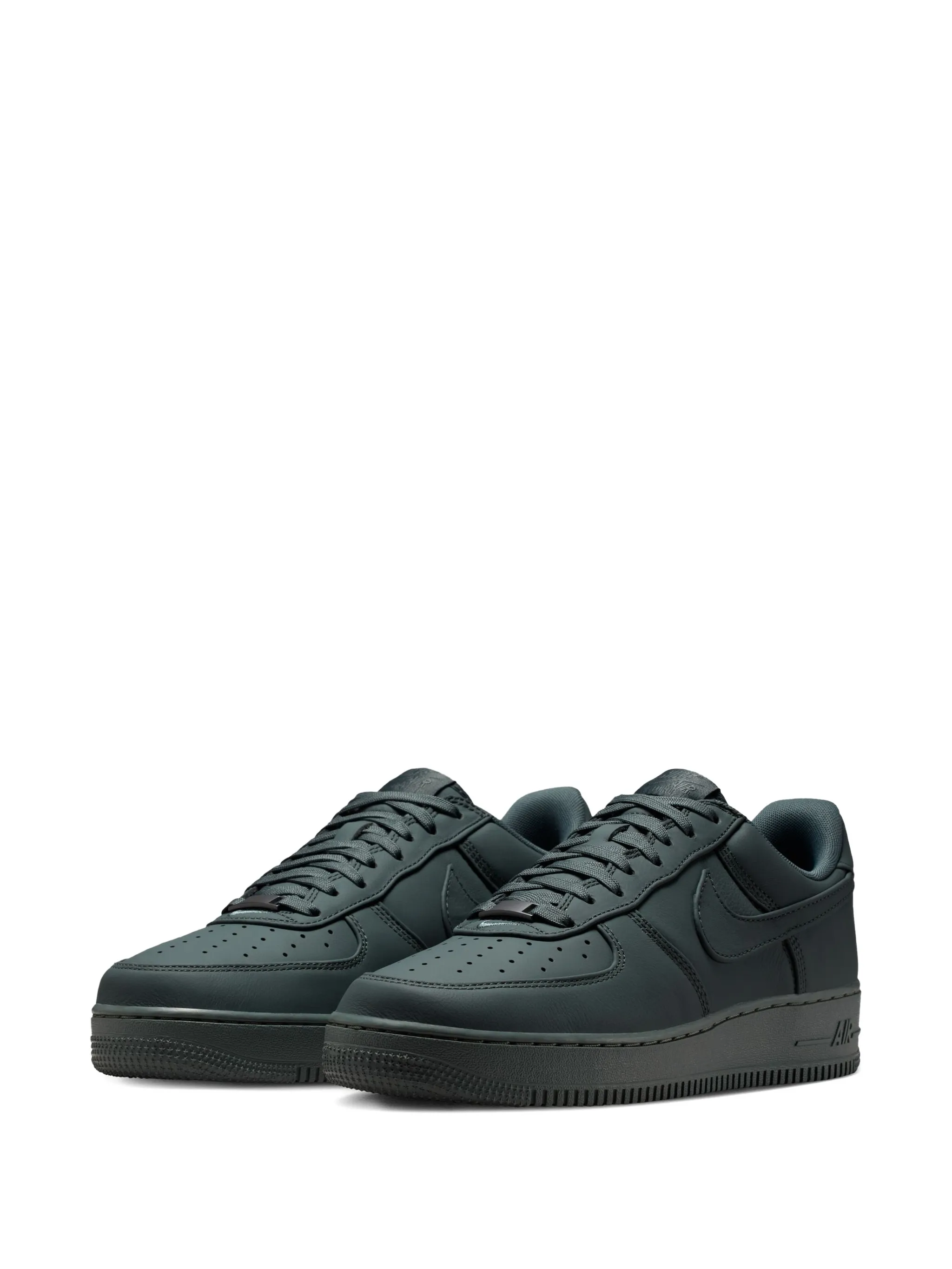 Кроссовки Air Force 1 Low в стиле ретро Премиум-класса на шнуровке Nike, зеленый — фото 2