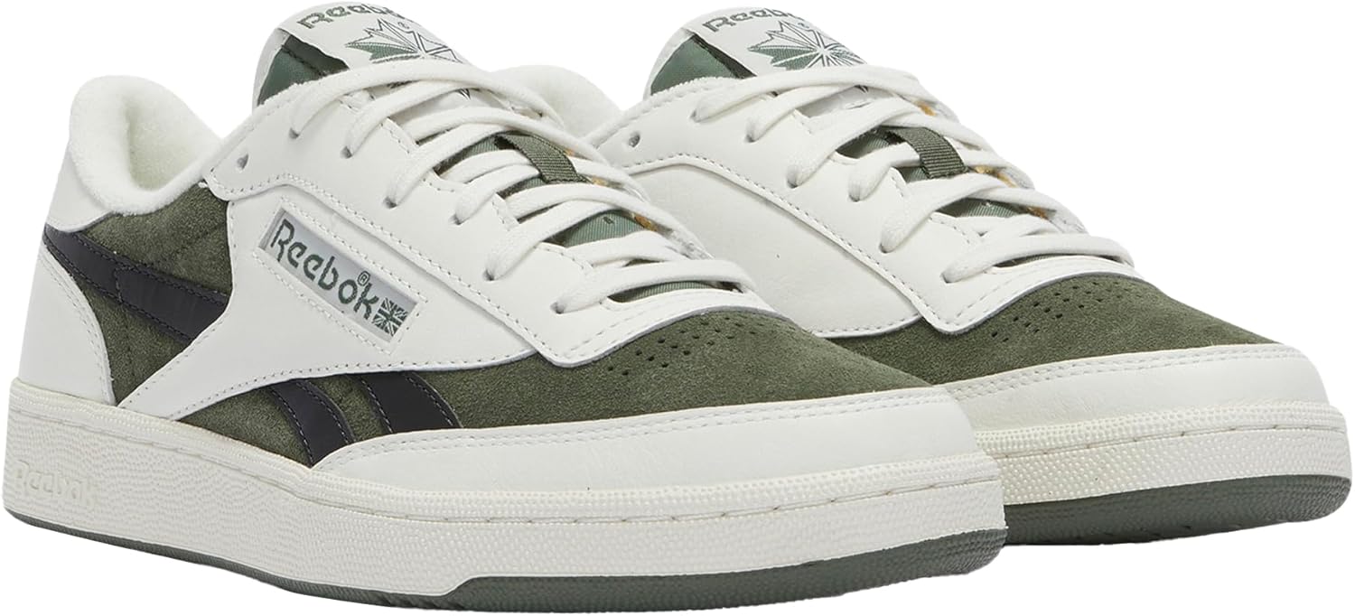 Мужские кроссовки Reebok Club C Revenge, черный/зеленый — фото 2