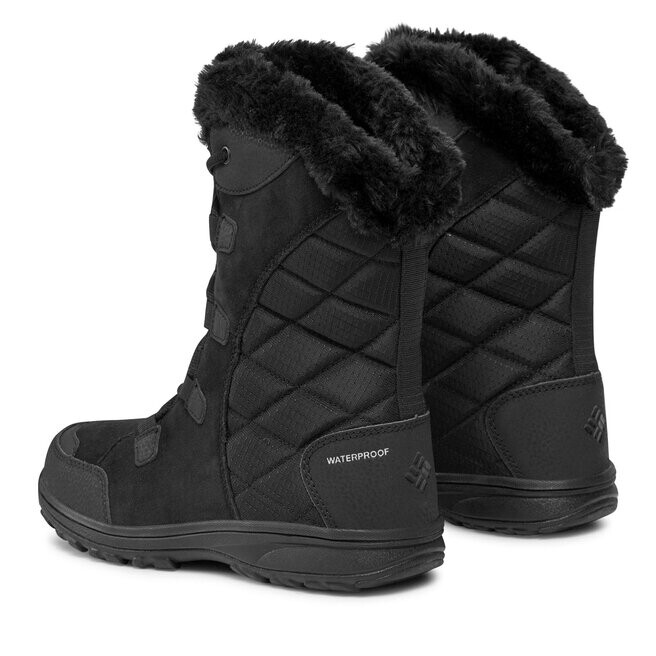 Женские ботинки Columbia IceMaiden комбинированные высокие, черный — фото 3