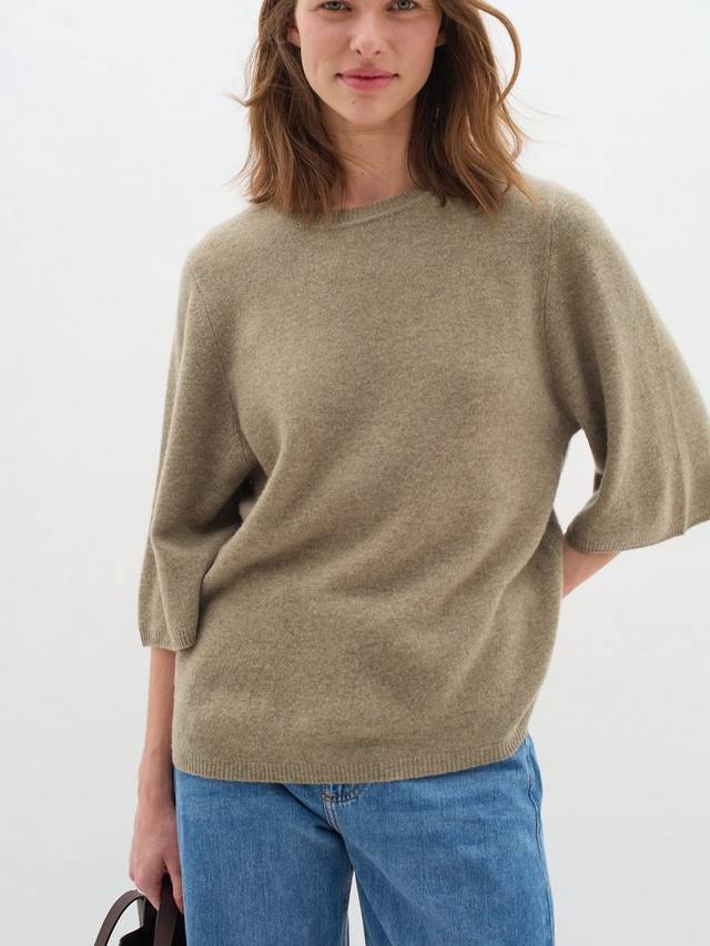 

Вязаный топ из смеси шерсти и кашемира monika InWear, цвет Natural