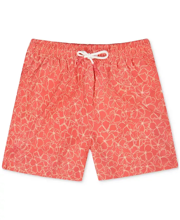 

Мужские плетеные плавки Sunset and Vines с цветочным принтом Sunset X Vine, оранжевый