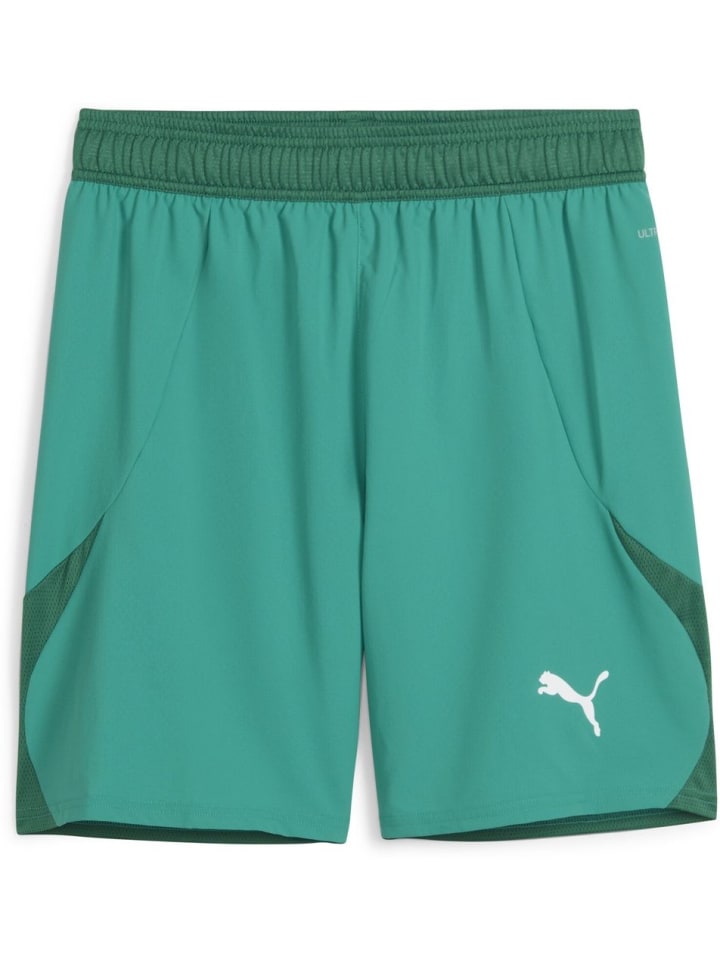 

Спортивные шорты TeamFinal Shorts зеленого цвета Puma