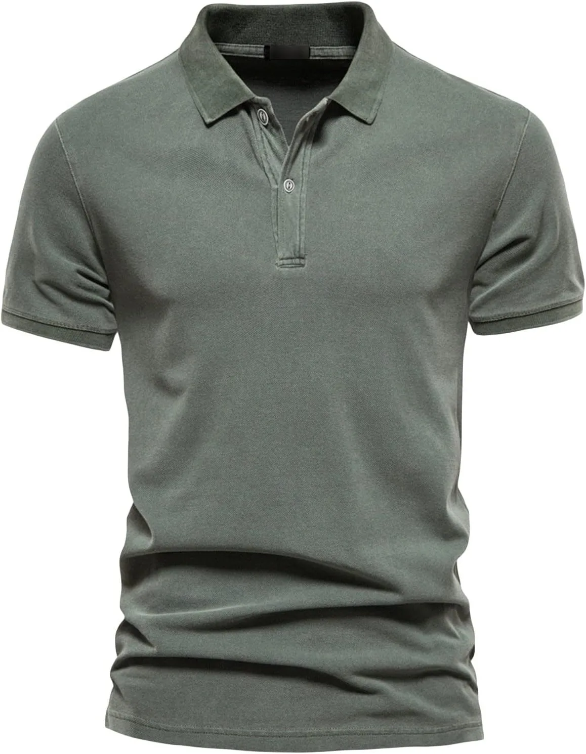 

Мужская классическая поло с коротким рукавом