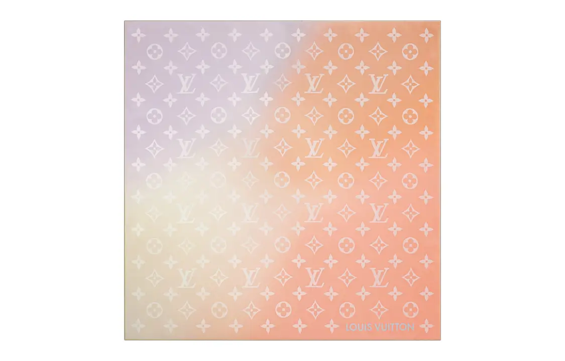 

LOUIS VUITTON Женский шелковый шарф