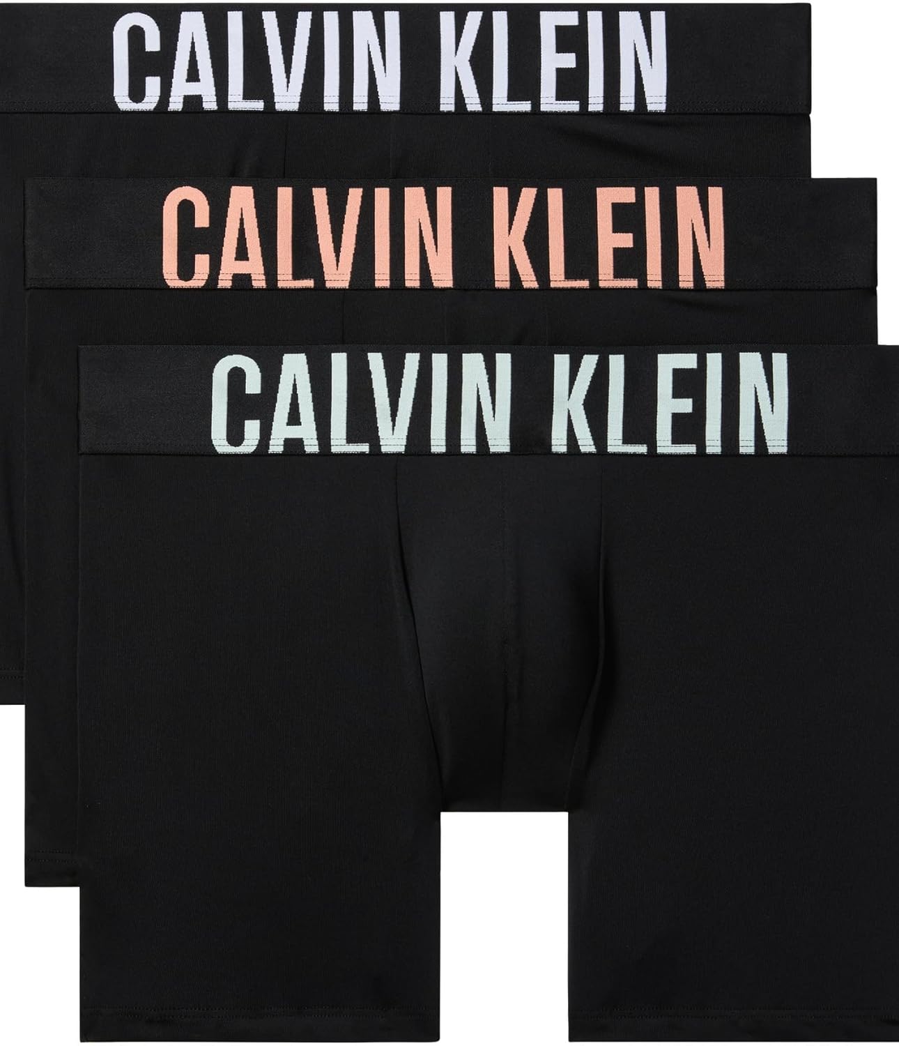 

Комплект из 3 трусов-боксеров Calvin Klein Men Intense Power, Black Bodies W/ Papaya Punch, White, Moonlight Jade Logos
