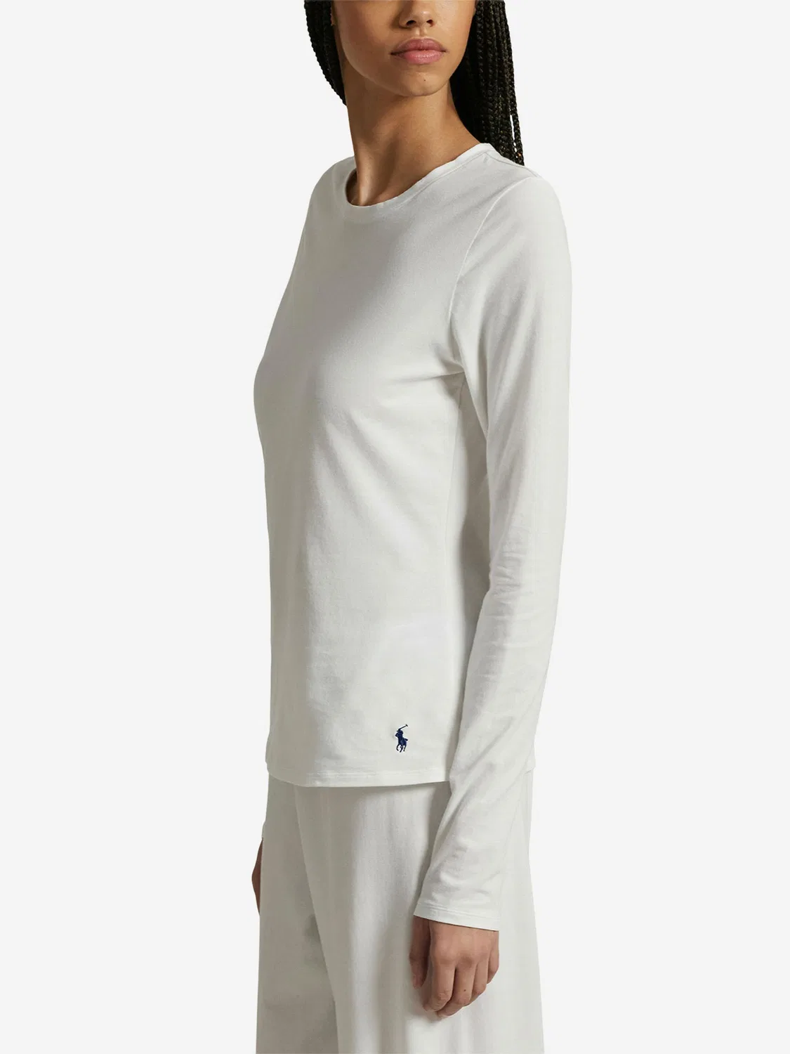 Футболка ' Club Cotton ' Polo Ralph Lauren, White — фото 3