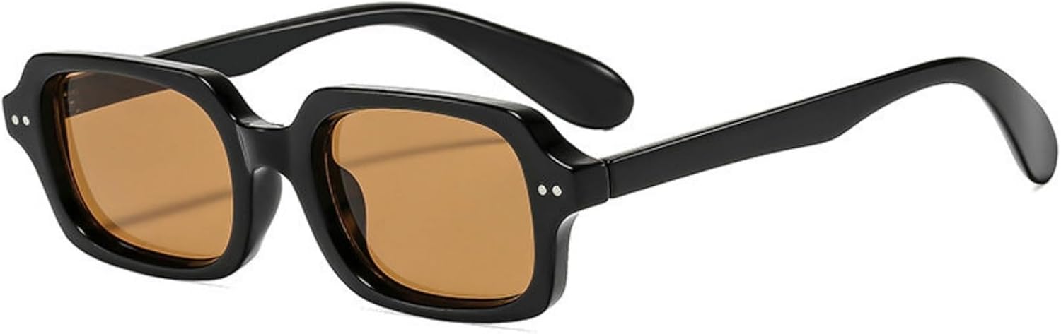 

Солнцезащитные очки Willochra в маленькой оправе, винтажные, неправильной квадратной формы, для женщин и мужчин, роскошные солнцезащитные очки с заклепками, популярные панк-очки для активного отдыха, C6