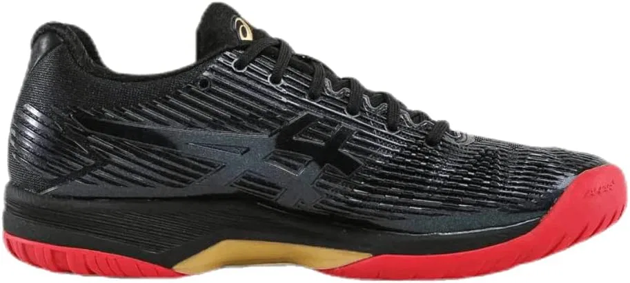 Кроссовки для тенниса ASICS Solution Speed FlyteFoam, Black Rich Gold — фото 3
