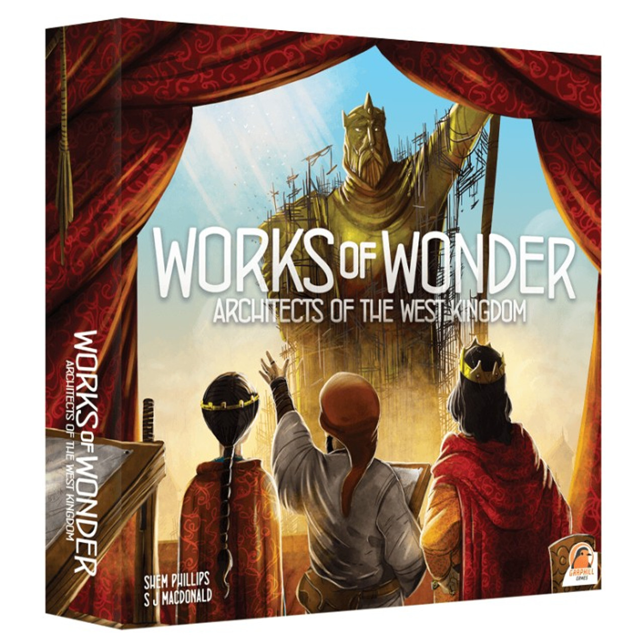 

Настольная игра Architects of the West Kingdom: Works of Wonder Expansion