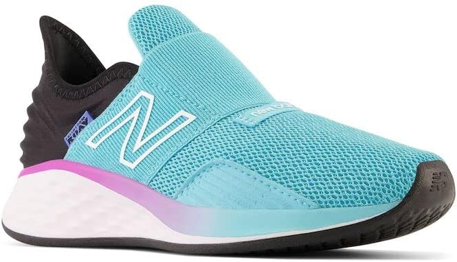 Кроссовки New Balance Unisex Baby Fresh Foam Roav V1 на шнуровке, черный — фото 3