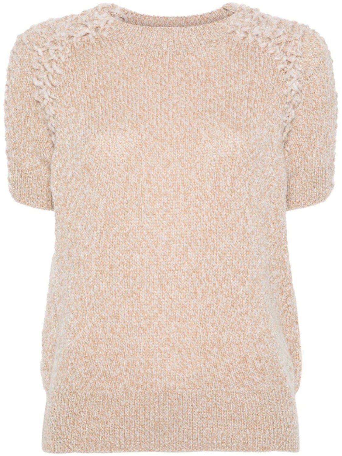 

Ermanno Scervino трикотажный топ крупной вязки, нейтральный цвет