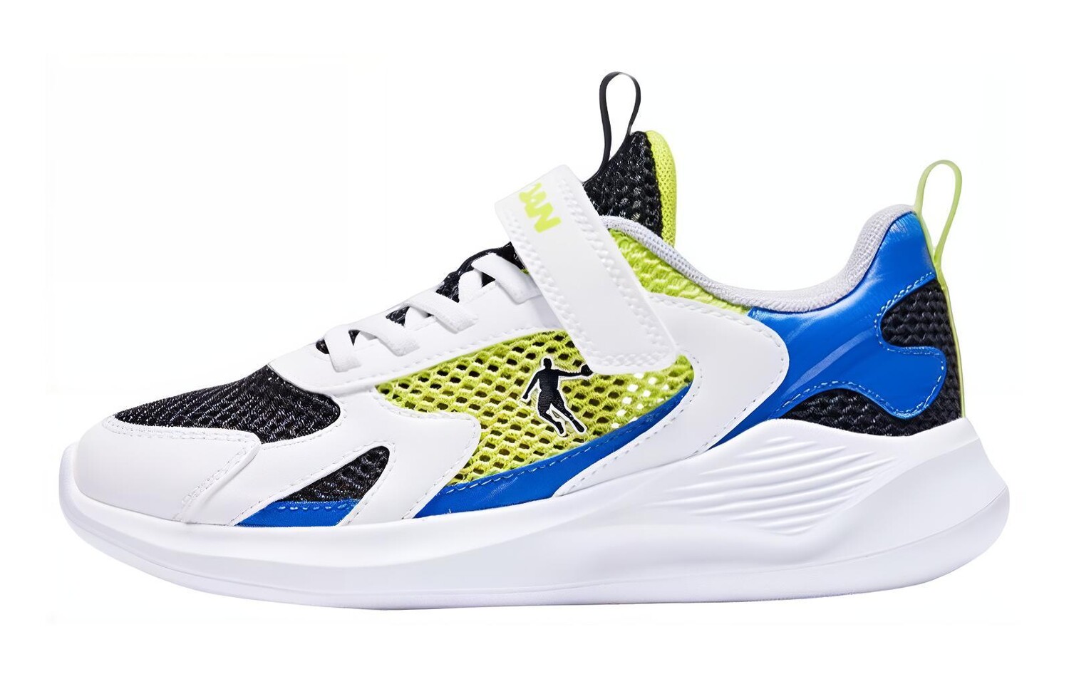 

Детские кроссовки PS Low-top Белые/Королевские синие Qiaodan