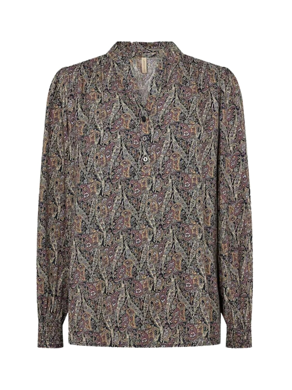 

Soyaconcept Лонгслив 'SC_LANA' в цвете Wine Red