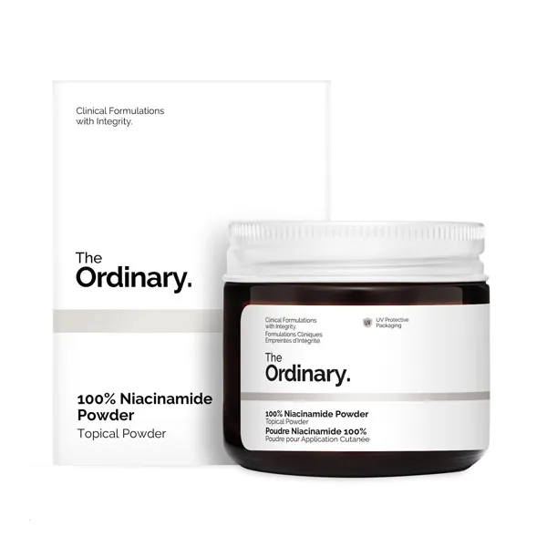

Регулирует избыток кожного сала 100% Niacinamide Powder The Ordinary, 20 g