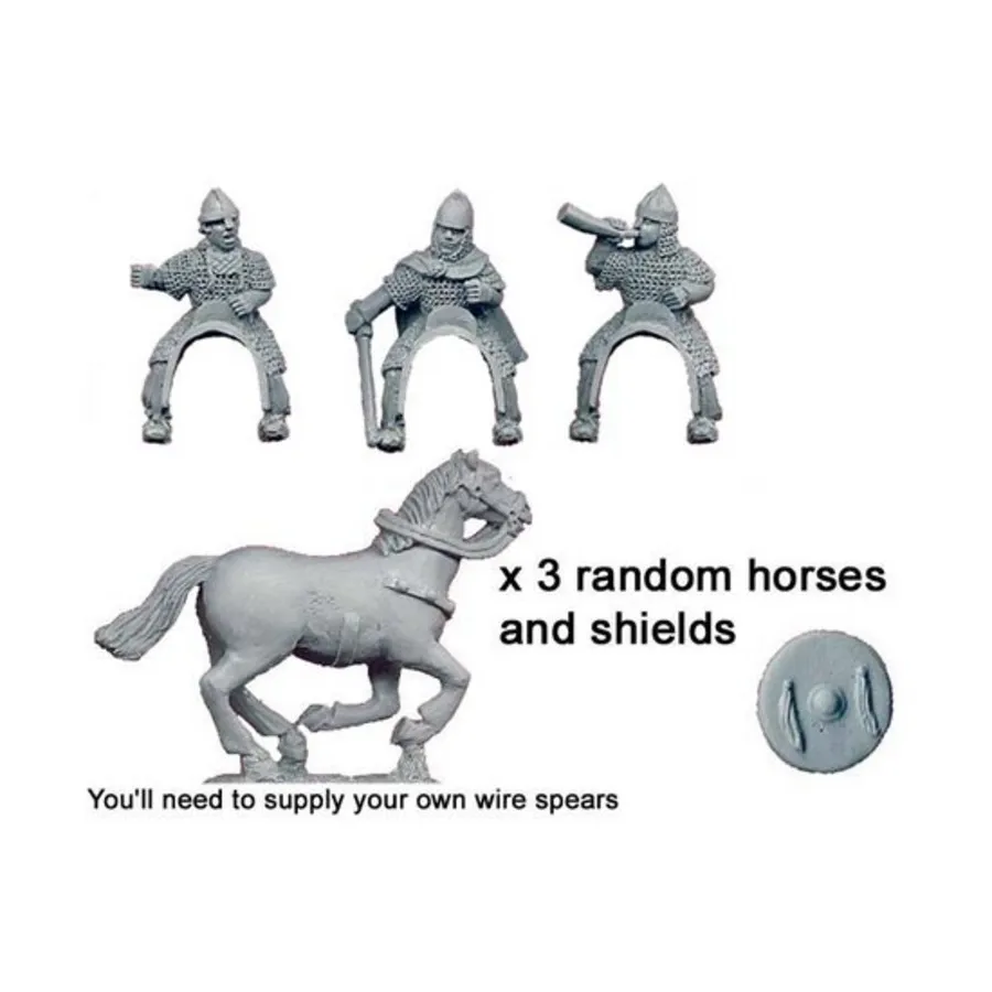 

Командование испанских рыцарей, Historical Miniatures - Dark Ages - El Cid (28mm) (Crusader Miniatures)