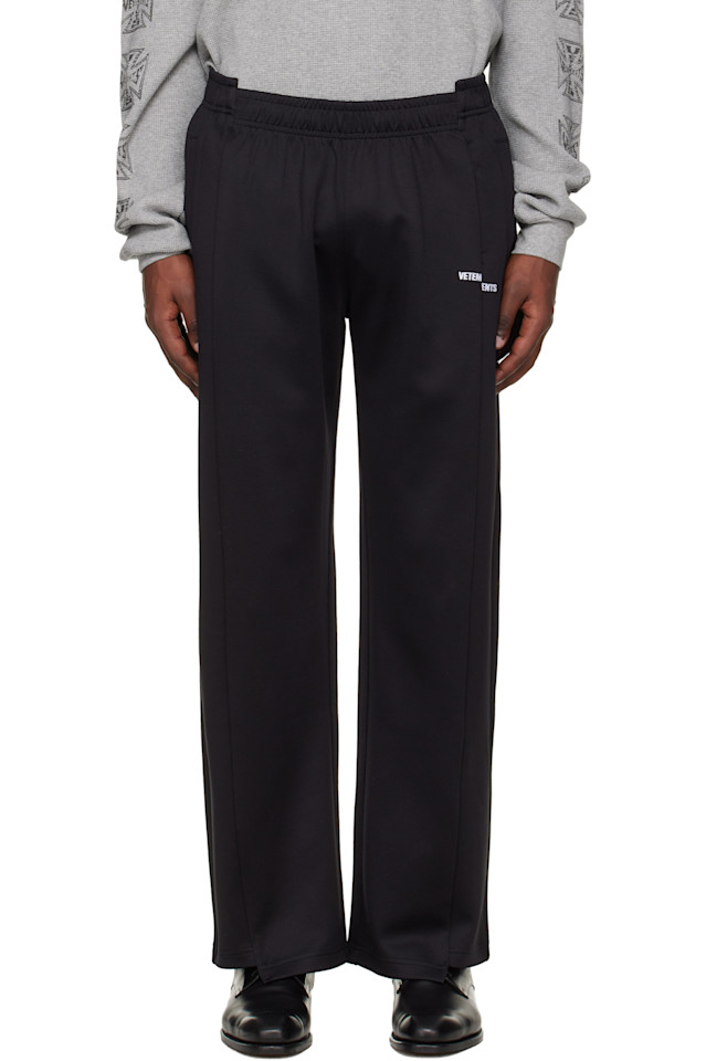 

Разрезанные спортивные штаны Vetements, черный