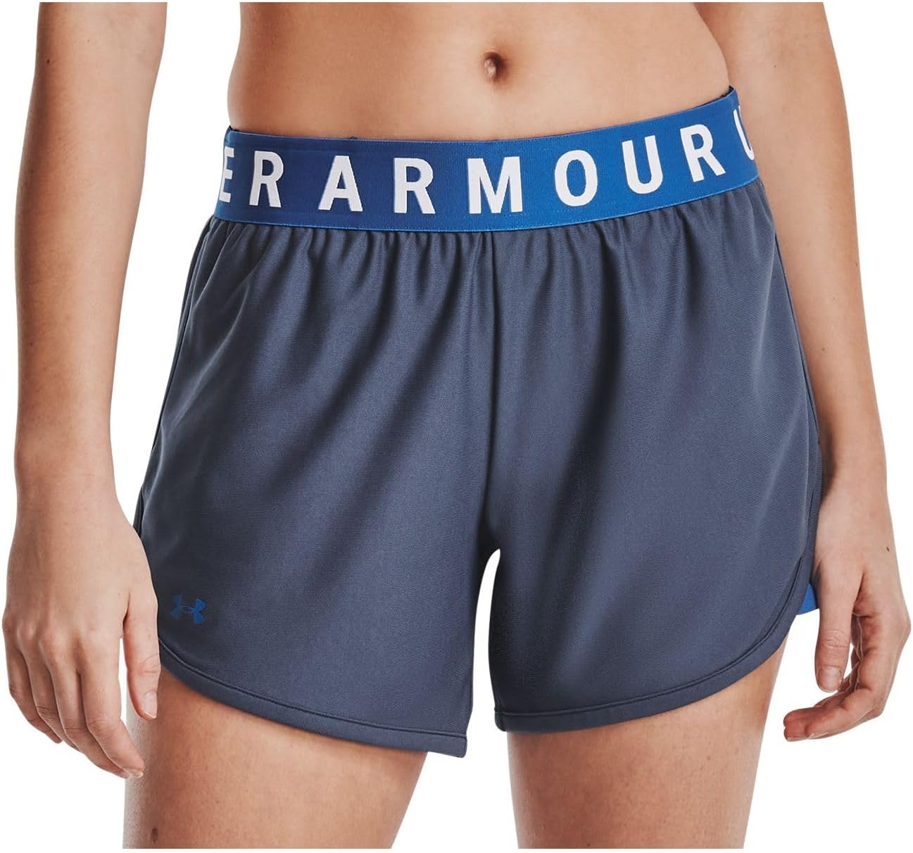 

Женские шорты Under Armour Play Up 5", Utility Blue (496)/Victory Blue