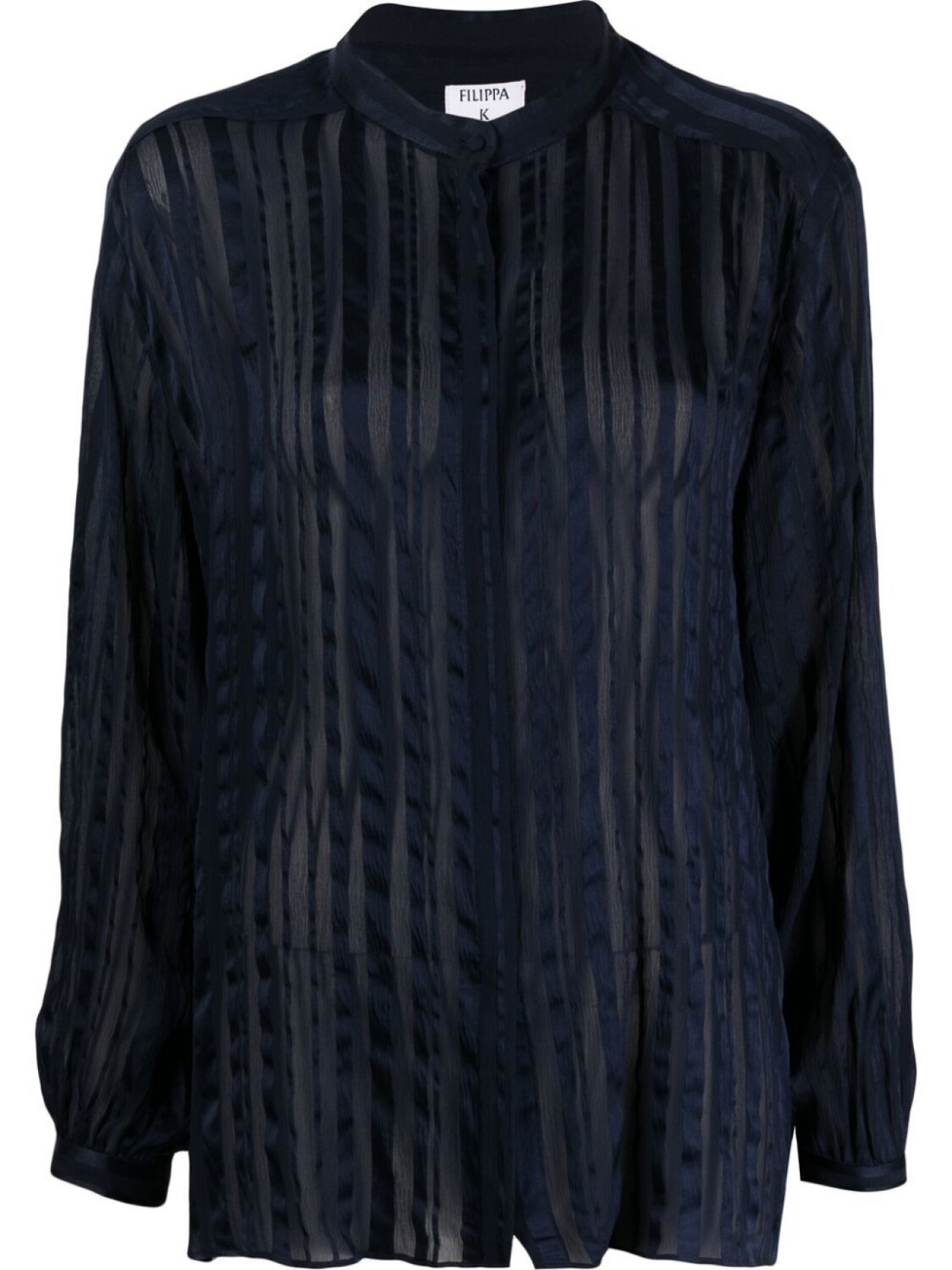 

Полосатая блузка с длинными рукавами Filippa K, синий
