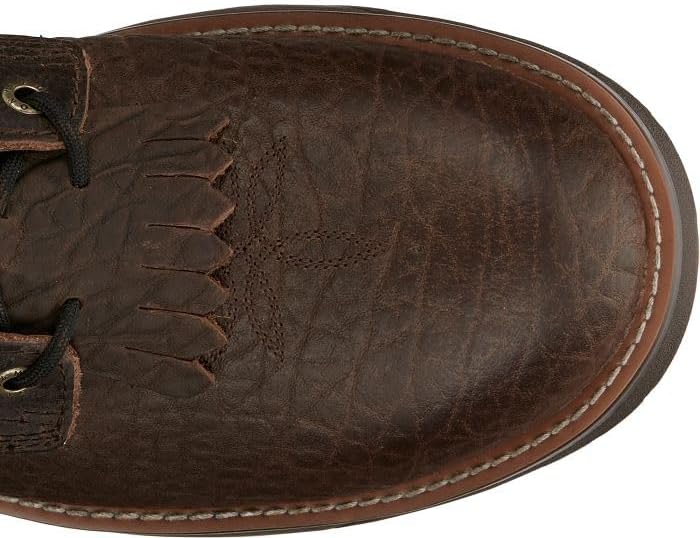 Мужские ботинки Tony Lama TW3431 High Plains 8 с водонепроницаемым носком и шнуровкой, коричневый — фото 3