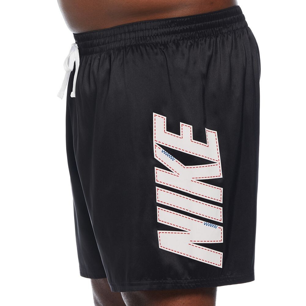 

Big & Tall Nike 9 в плавках Big Block, черный