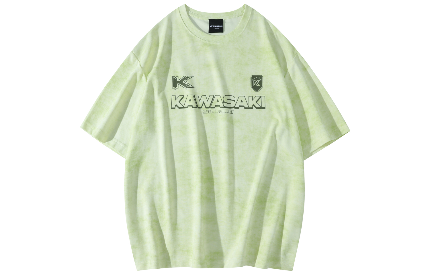 

Футболка унисекс Kawasaki, зеленый