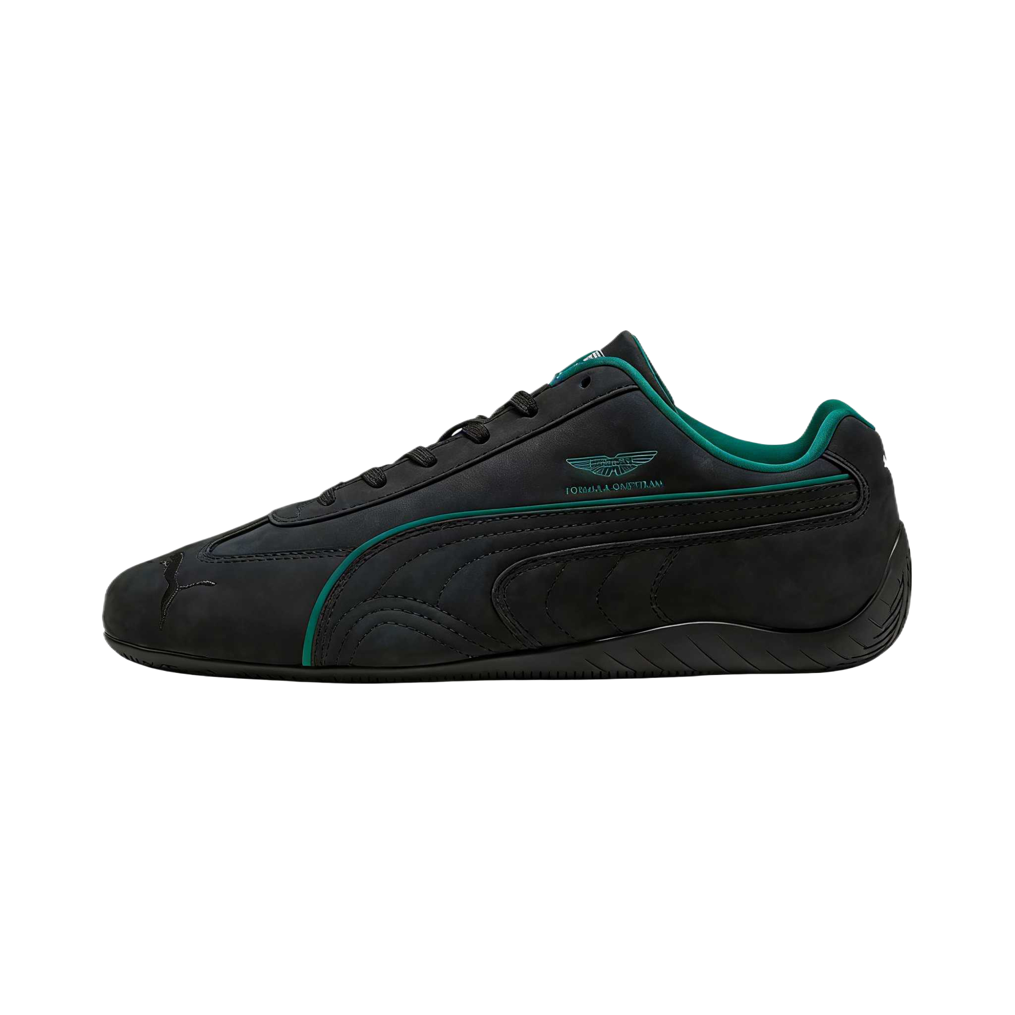 

Speedcat Cushioning низкие повседневные кроссовки мужские PUMA, puma черный зеленый luxury edition