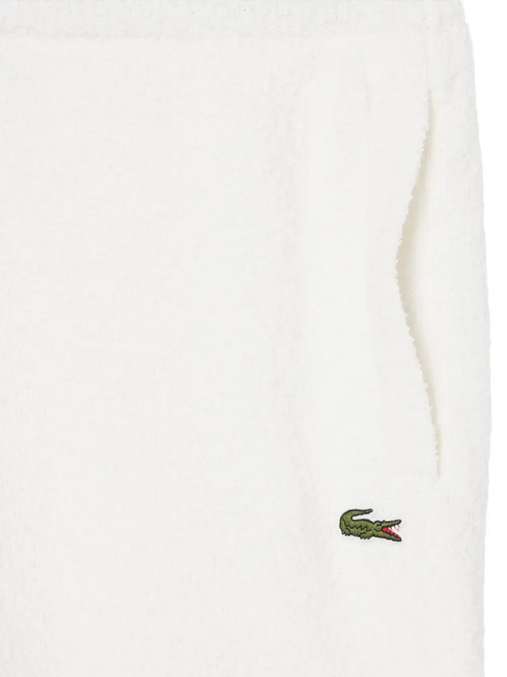 Шорты с нашивкой-логотипом на кармане Lacoste, белый — фото 3