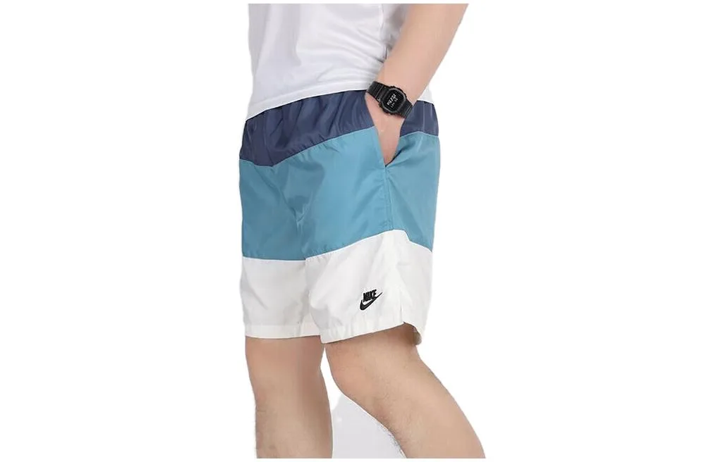 Спортивные шорты мужские Moderate Nike, красный синий — фото 4