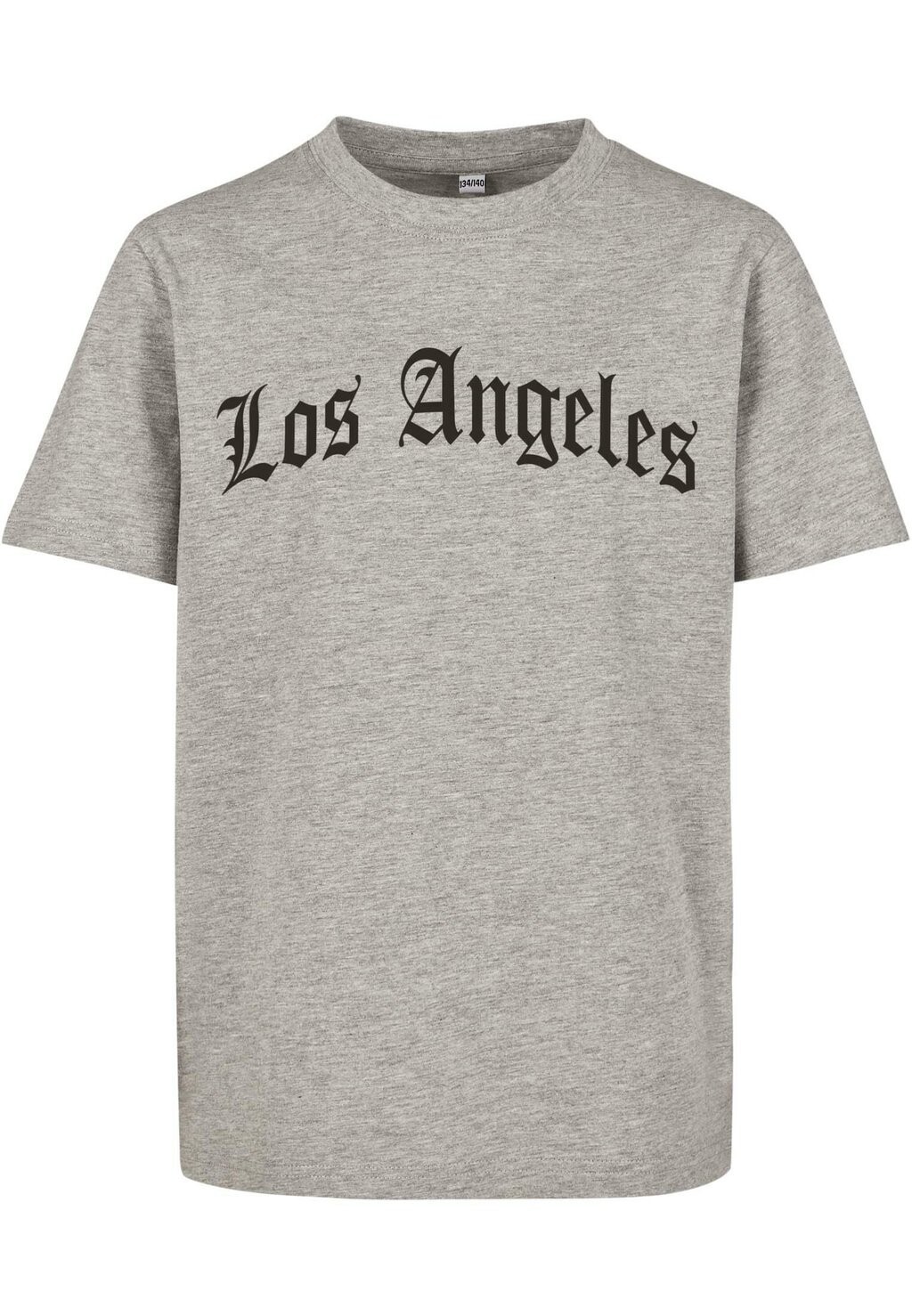 

Футболка с принтом Los Angeles Mister Tee, цвет heather grey