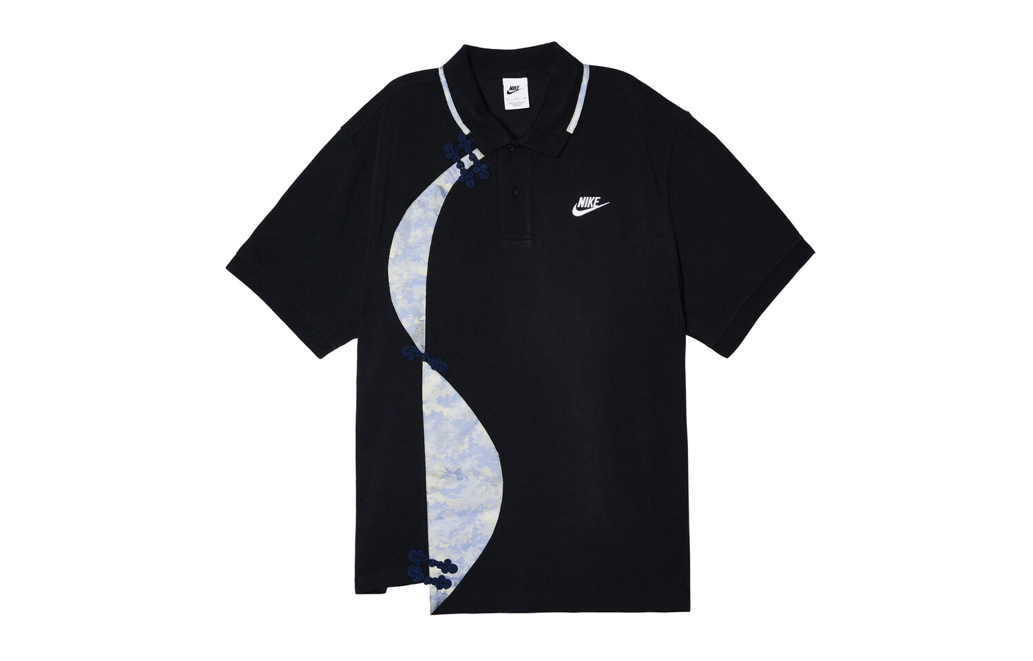 

Рубашка поло мужская черная Nike, черный