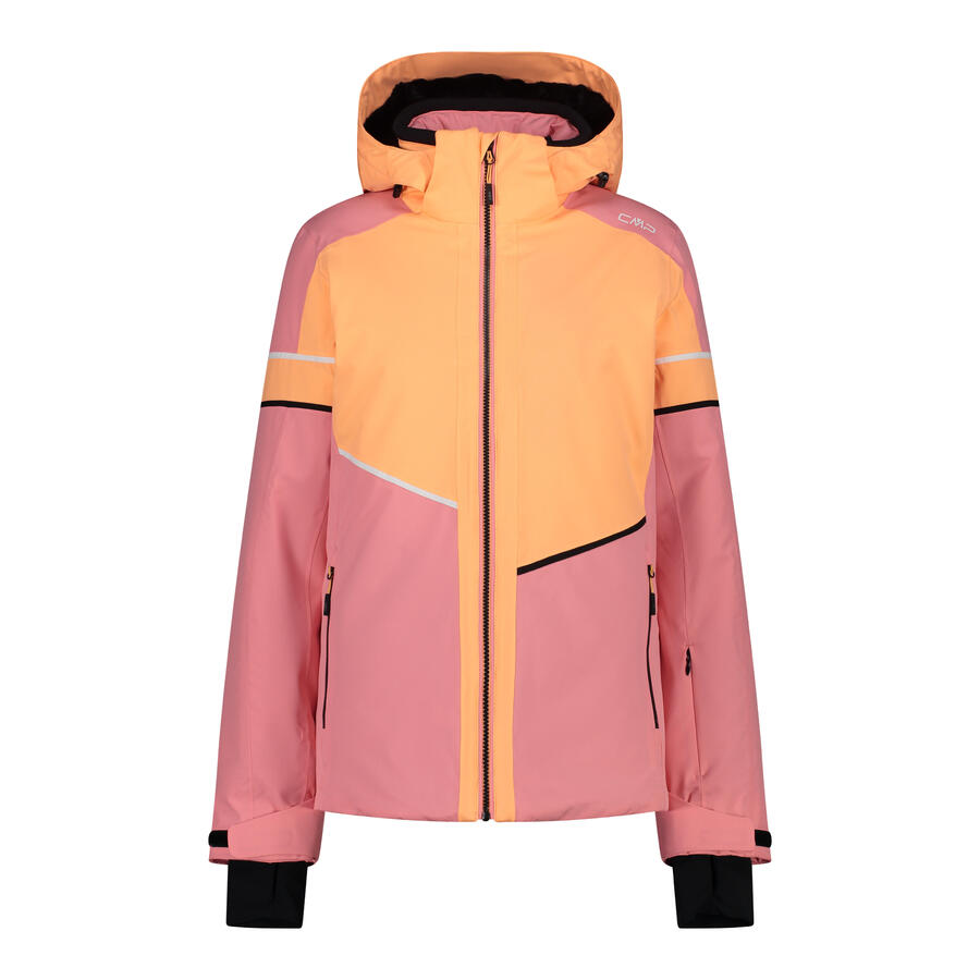 

Женская горнолыжная куртка CMP с застежкой-молнией и капюшоном 33W0726