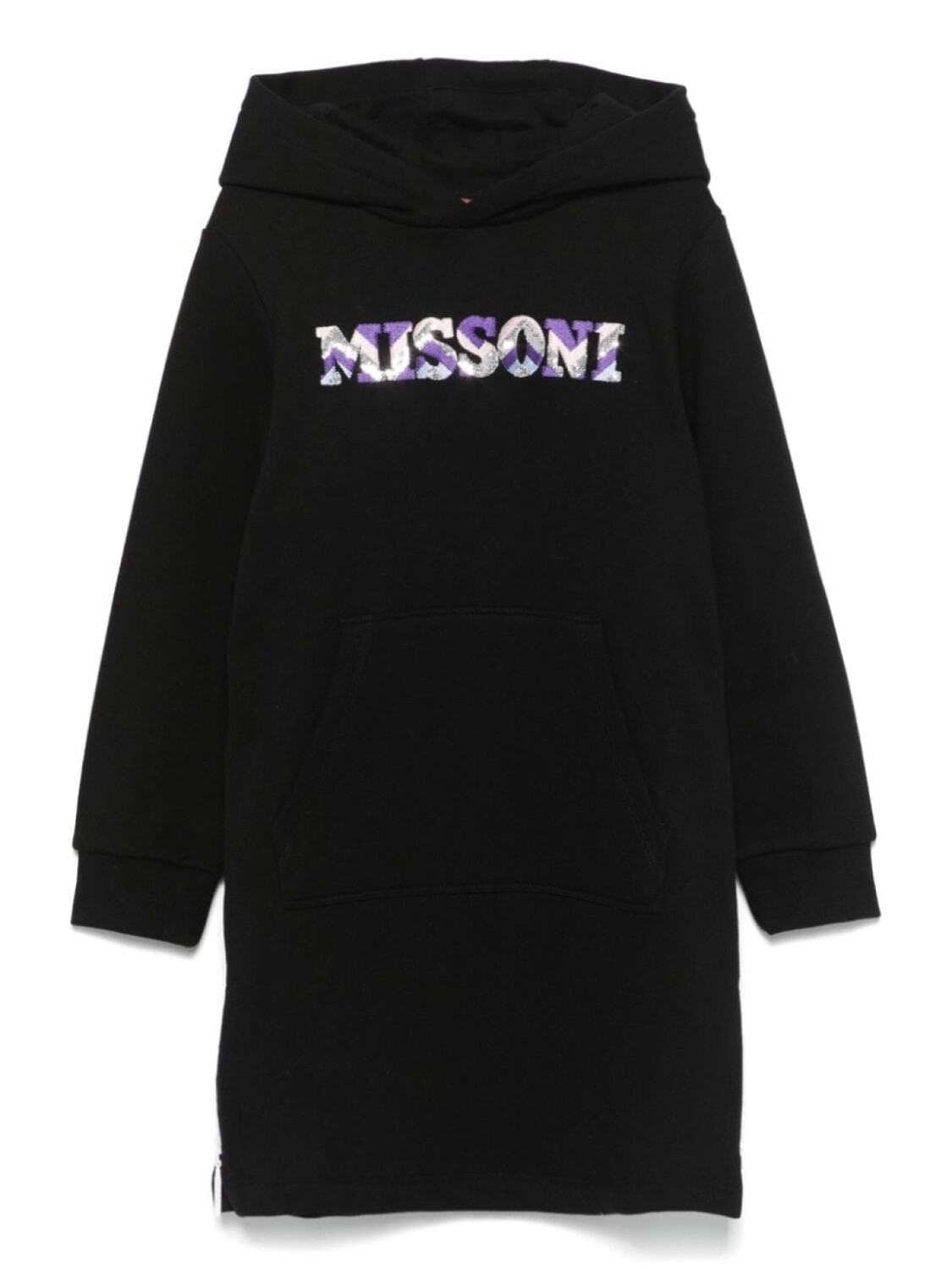 

Missoni Kids платье с пайетками, черный