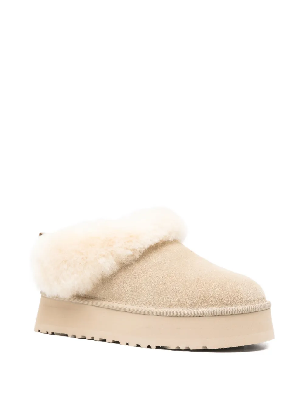 Ботинки на платформе с отделкой из овчины UGG, нейтральный — фото 2