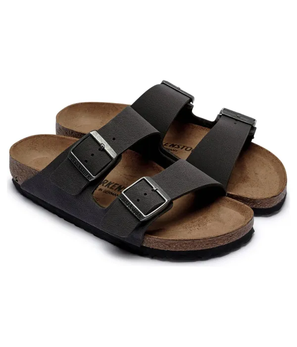 Тапочки Аризона Narrow fit Birkenstock, серый — фото 3