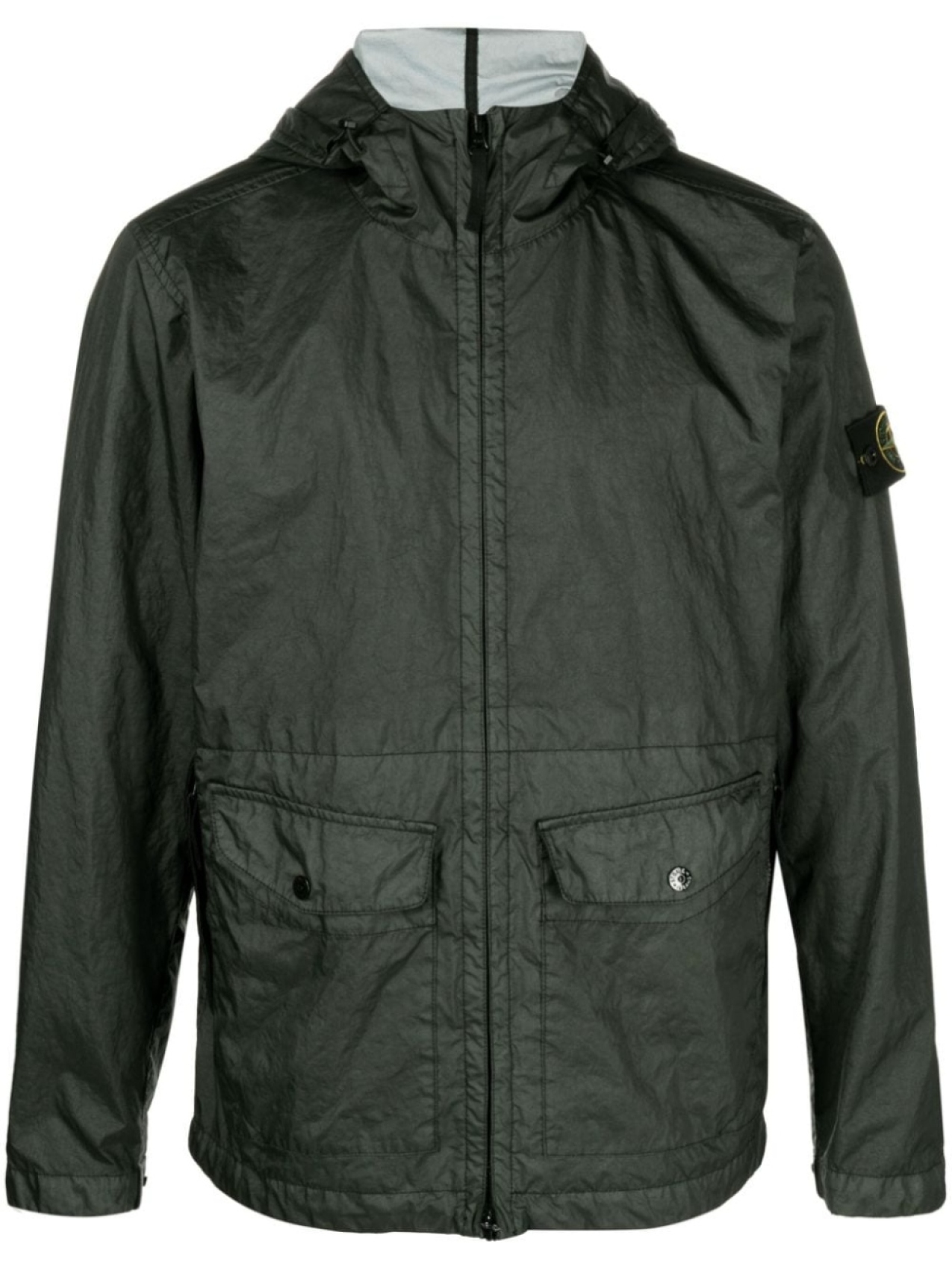 

Stone Island куртка Membrana 3L TC с капюшоном, зеленый