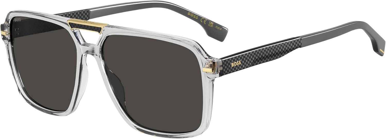 

Hugo Boss Boss 1766/S солнцезащитные очки, KB7/IR Grey, 59