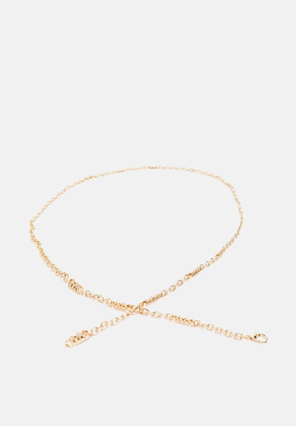

Ремень MINI CHAIN WITH PAVE LOGOS MICHAEL Michael Kors, золотой