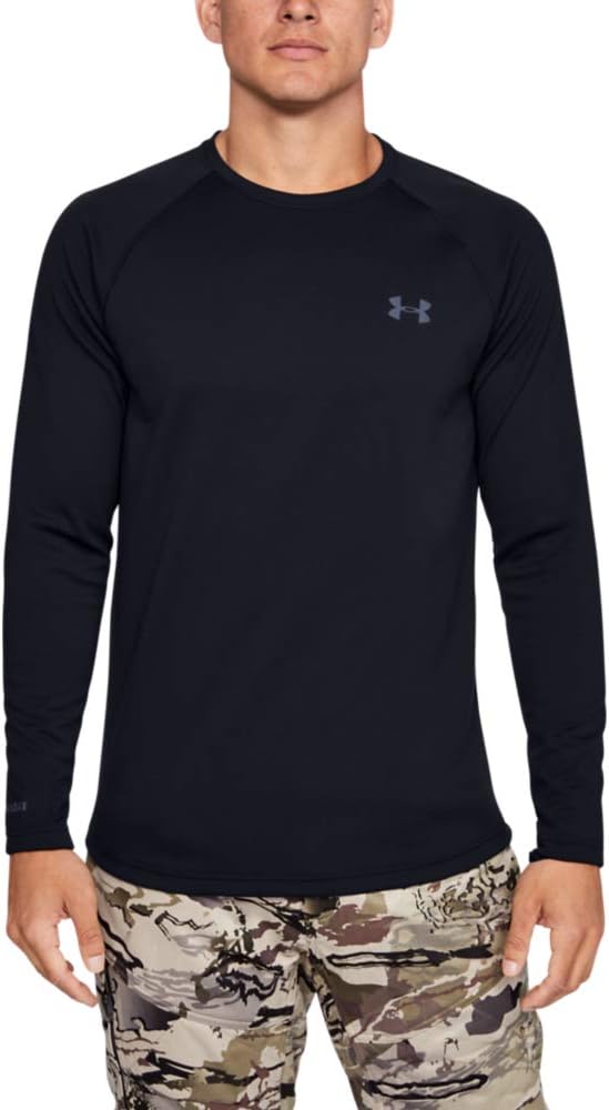 

Мужская футболка Under Armour Packaged Base 4.0 Crew, Black, Черный, Мужская футболка Under Armour Packaged Base 4.0 Crew, Black
