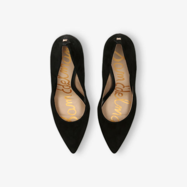 Туфли-лодочки замшевые Sam Edelman Hazel, черный — фото 2