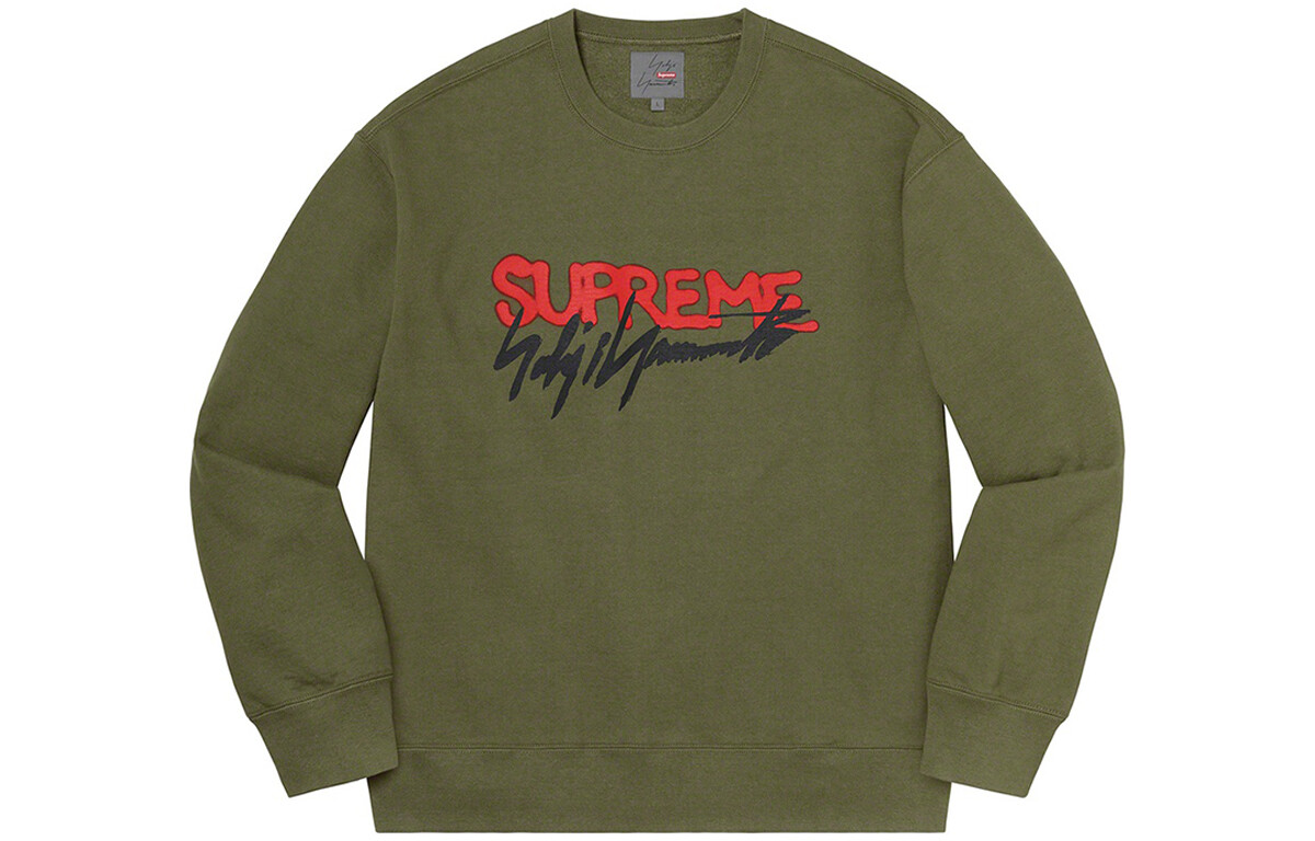 Совместная коллекция свитшотов унисекс Supreme, оранжевый/красный — фото 4