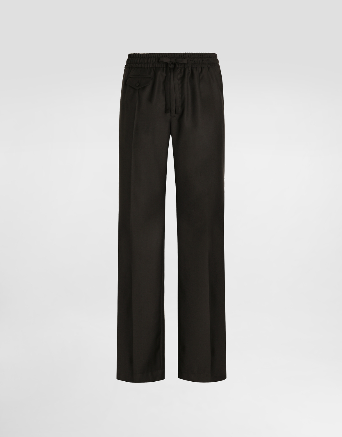 

Джоггеры из шерстяного твила DOLCE & GABBANA, черный