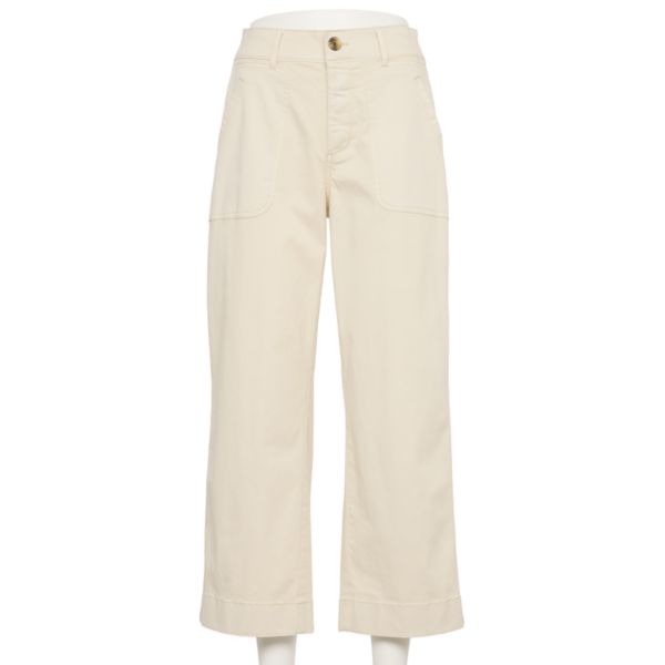 

Женские адаптивные брюки с накладными карманами Sonoma Goods For Life, цвет lanie beige