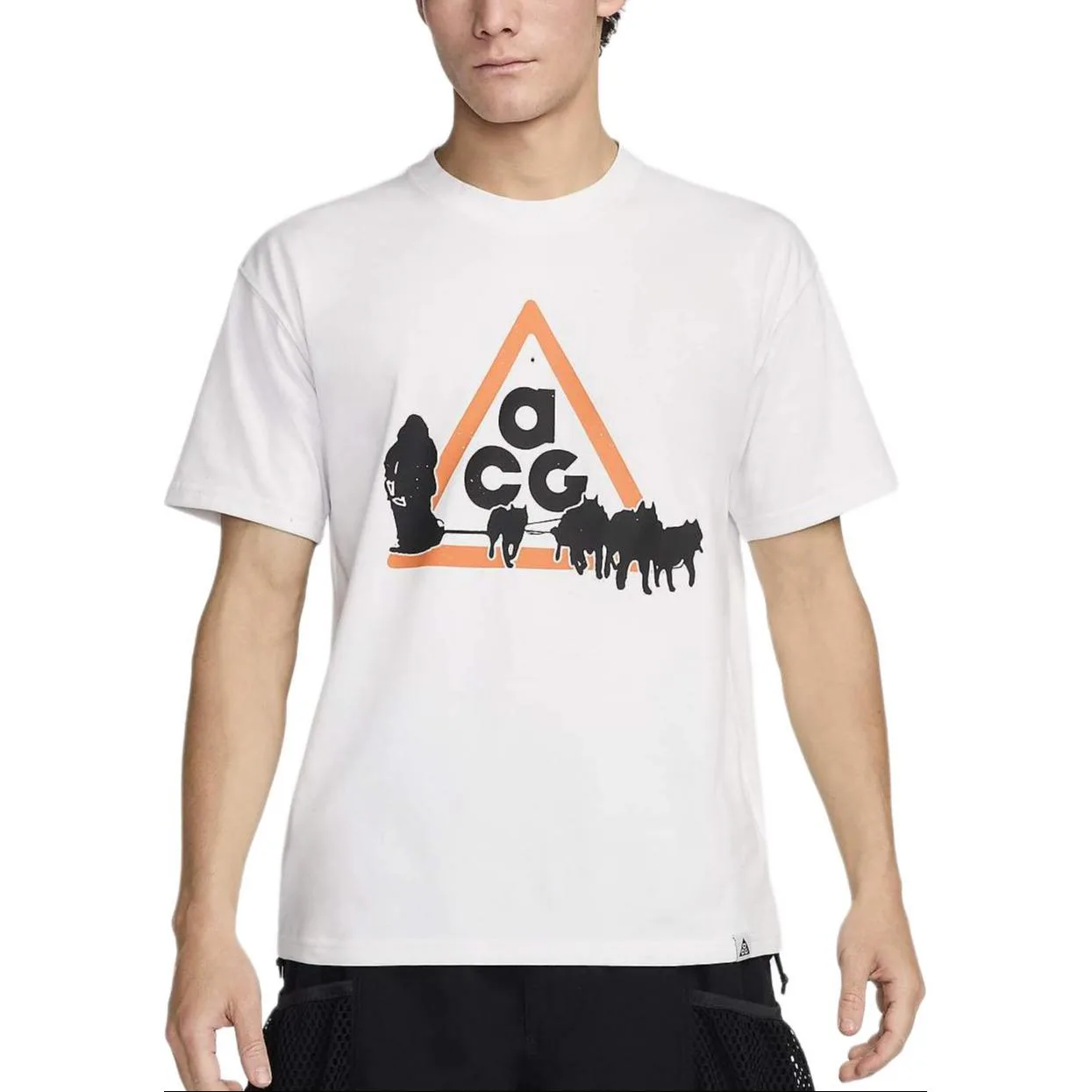 Футболка с принтом acg Nike, Mountain Peak White