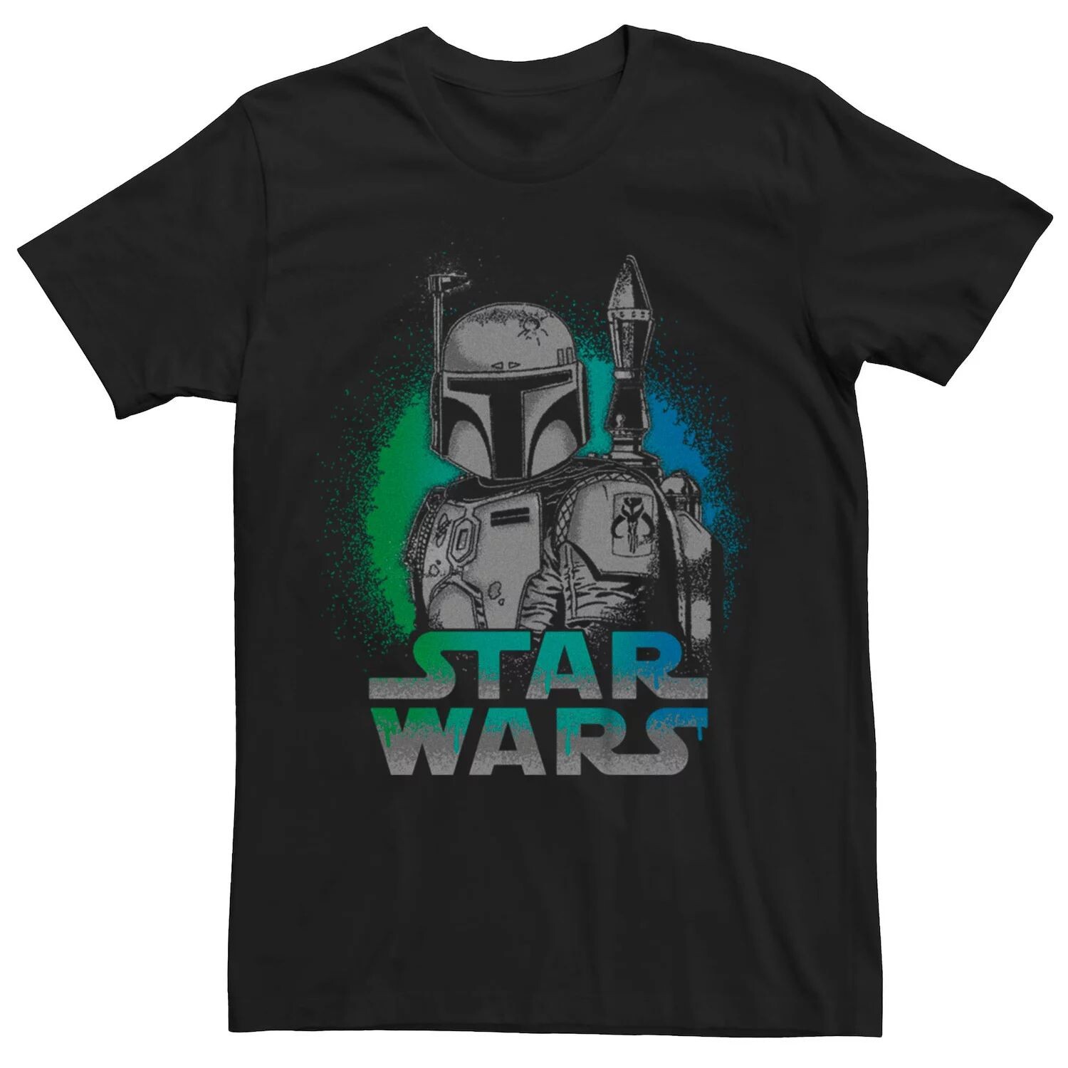 

Мужская футболка с распылителем «Звездные войны» Fett Licensed Character