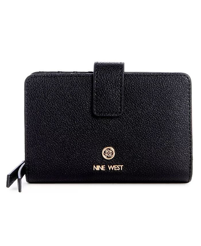 

Женский французский кошелек Lockup 9 Nine West, черный