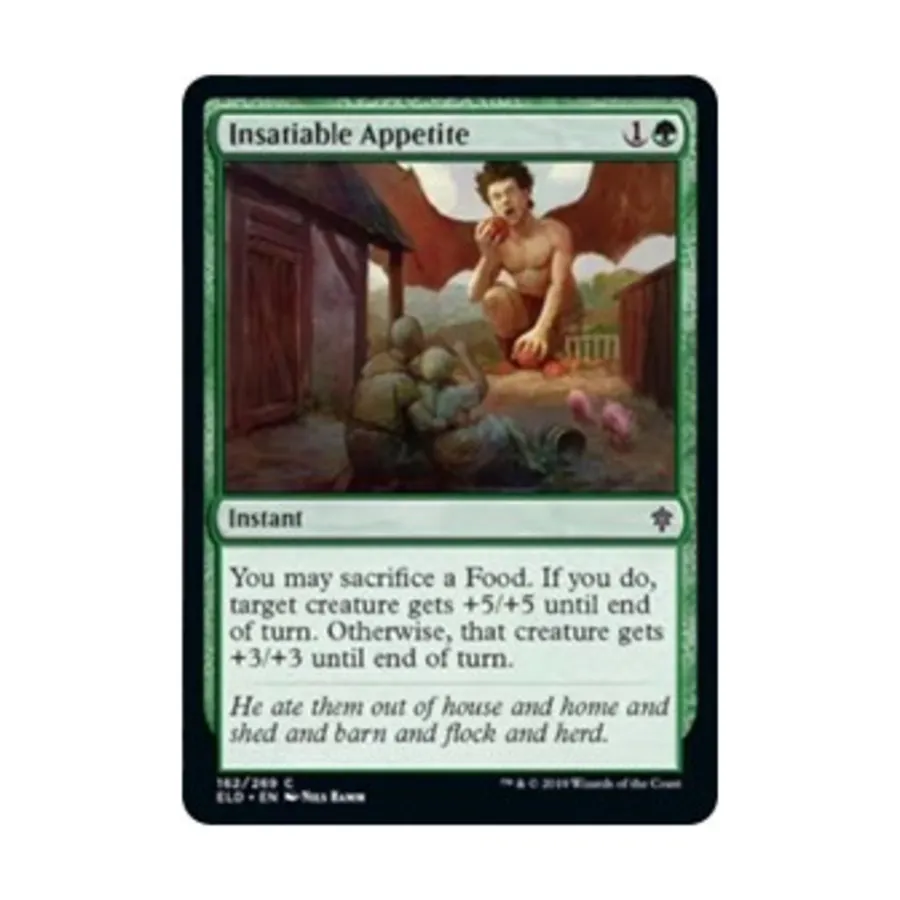 

CCG Ненасытный аппетит (С), MTG - Throne of Eldraine