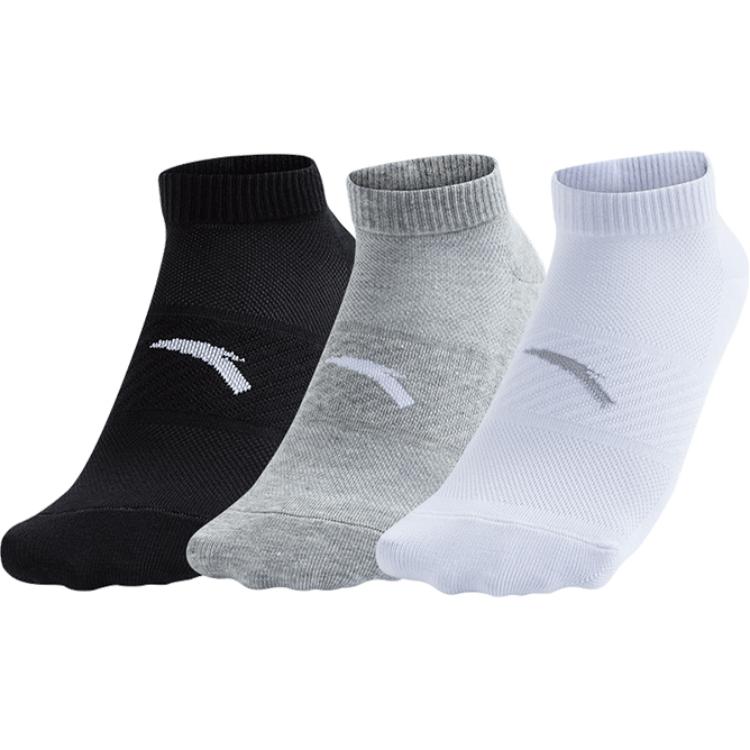 

Разнообразные тренировочные носки для бега unisex набор из 3 пар ANTA, белый